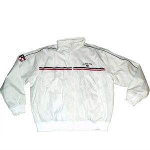 US Polo Assn 1890 $275 Mens sz. XL Full Zip Polyester White Jacket Coat New